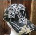 NWT Olive & Pique BLING Rhinestone Cross Camo Baseball Hat  eb-79854277